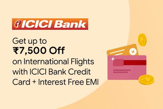 Get up to ₹7,500 Off with ICICI Bank Credit Card + Interest Free EMI