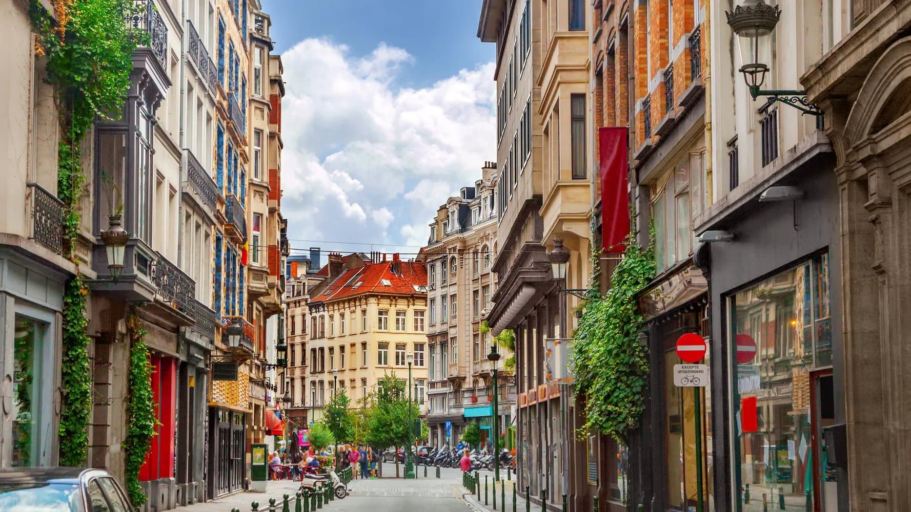 Brussels cityscape